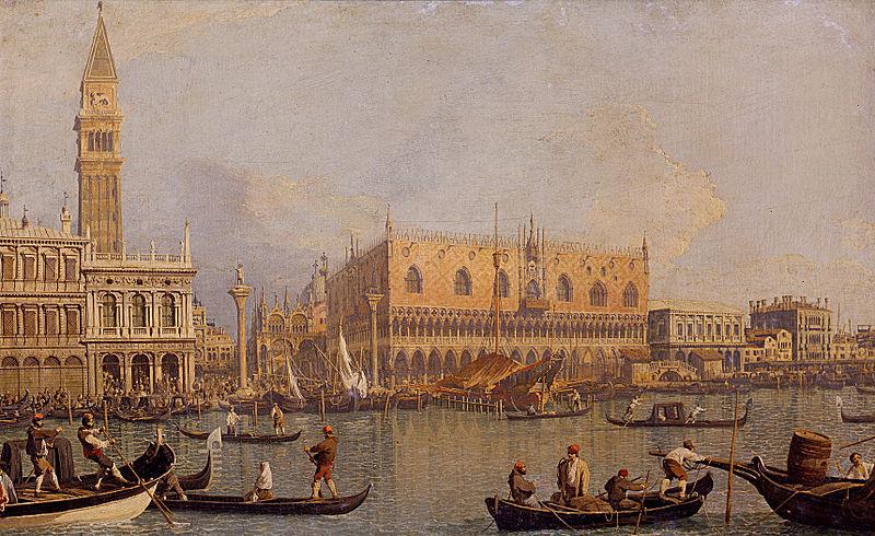 antonio canaletto View of the Ducal Palace in Venice China oil painting art